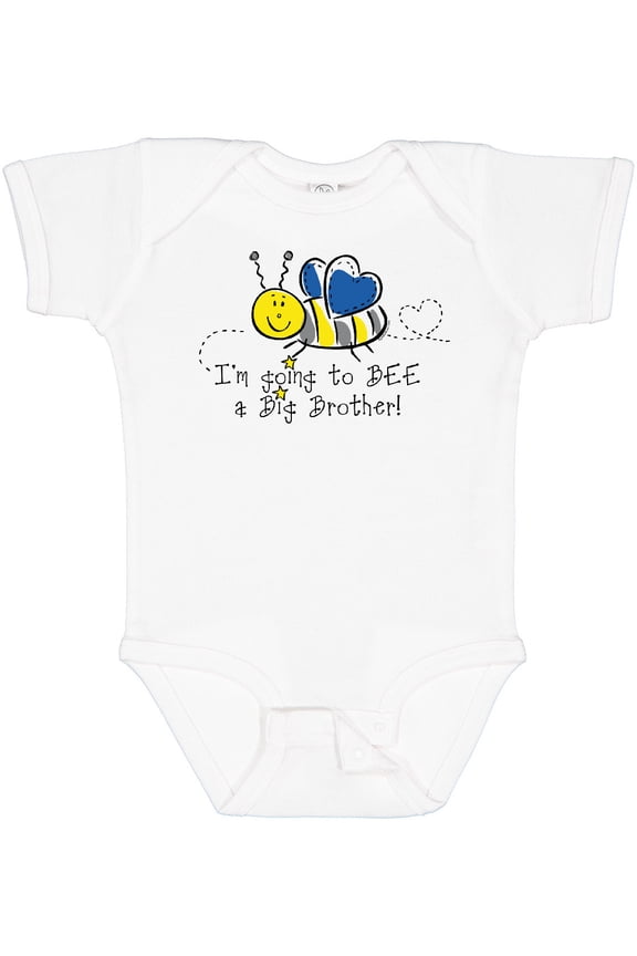 Bee Future Big Brother Boys Baby Bodysuit