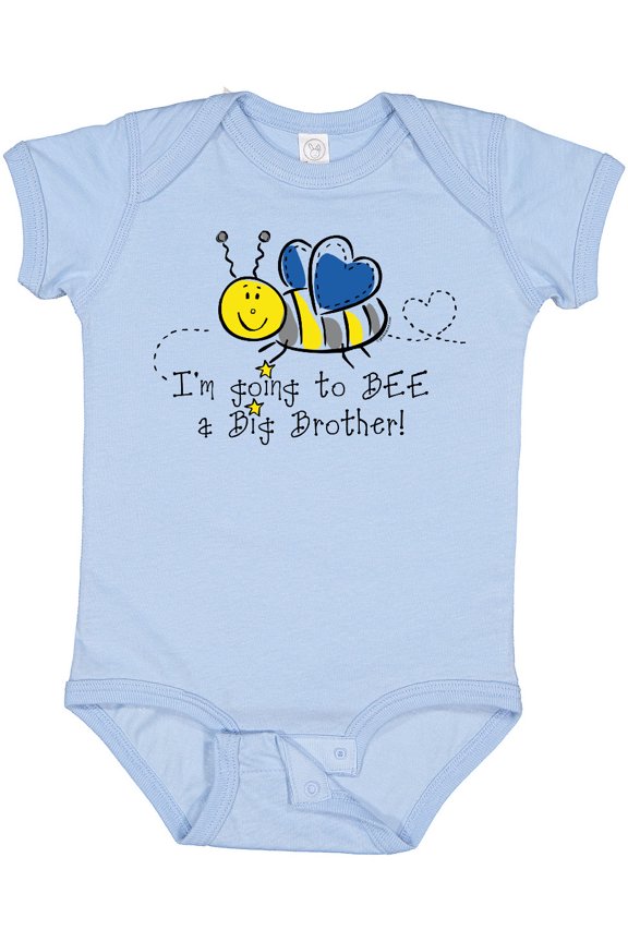 Bee Future Big Brother Boys Baby Bodysuit
