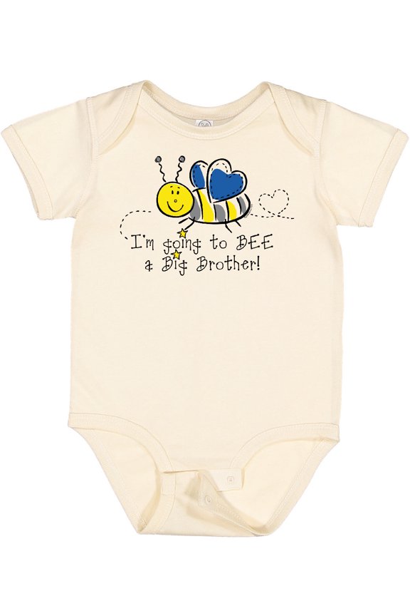 Bee Future Big Brother Boys Baby Bodysuit