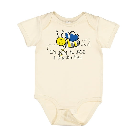 Inktastic Bee Future Big Brother Boys Baby Bodysuit