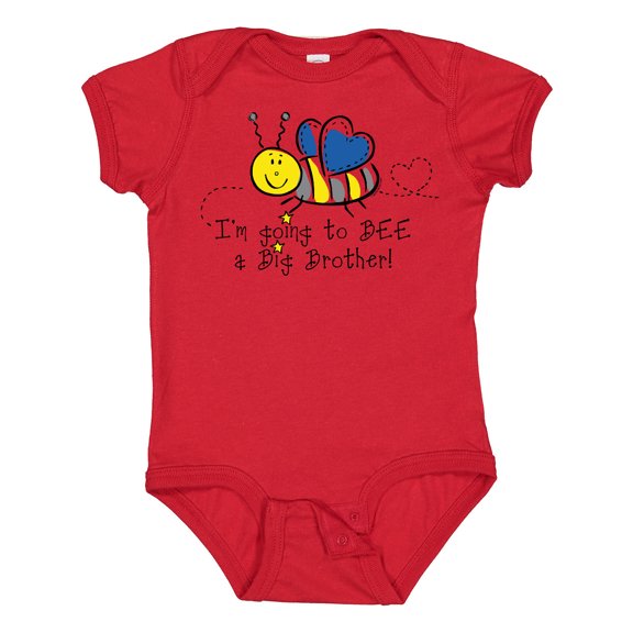Inktastic Bee Future Big Brother Boys Baby Bodysuit