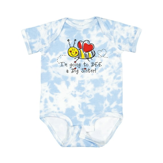Inktastic Bee Future Big Sister Girls Baby Bodysuit