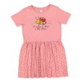 thumbnail image 1 of Inktastic Bee Future Big Sister Girls Toddler Dress, 1 of 5