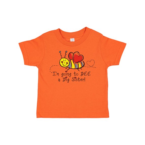 Inktastic Bee Future Big Sister Girls Toddler T-Shirt