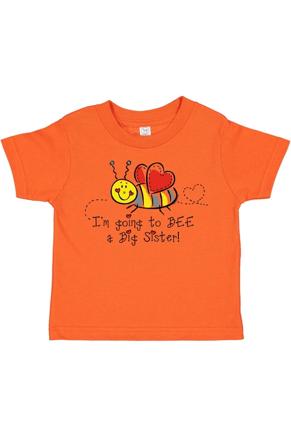 Bee Future Big Sister Girls Toddler T-Shirt