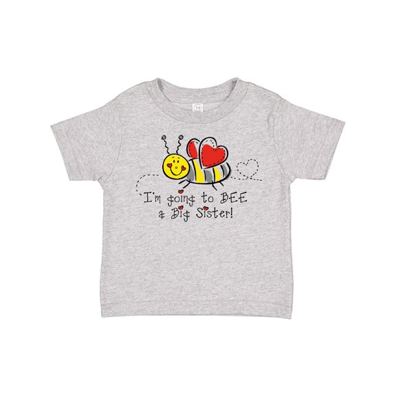 Inktastic Bee Future Big Sister Girls Toddler T-Shirt
