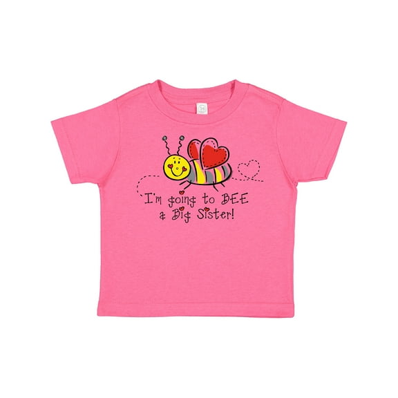 Inktastic Bee Future Big Sister Girls Toddler T-Shirt