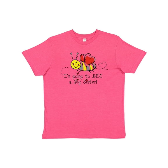 Inktastic Bee Future Big Sister Youth T-Shirt