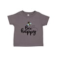 thumbnail image 1 of Inktastic Bee Happy Bumble Bee Boys or Girls Toddler T-Shirt, 1 of 5