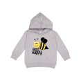 thumbnail image 1 of Inktastic Bee Happy Toddler Hoodie, 1 of 4