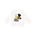 thumbnail image 1 of Inktastic Bee Happy Toddler Sweatshirt, 1 of 4