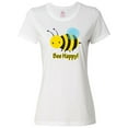 thumbnail image 1 of Inktastic Bee Happy Women's T-Shirt, 1 of 5