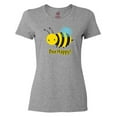 thumbnail image 1 of Inktastic Bee Happy Women's T-Shirt, 1 of 5