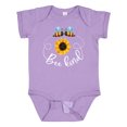 thumbnail image 1 of Inktastic Bee Kind Bees and Sunflower Boys or Girls Baby Bodysuit, 1 of 5