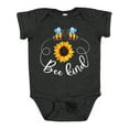 thumbnail image 1 of Inktastic Bee Kind Bees and Sunflower Boys or Girls Baby Bodysuit, 1 of 5