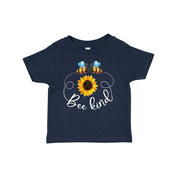 Inktastic Bee Kind Bees and Sunflower Boys or Girls Baby T-Shirt