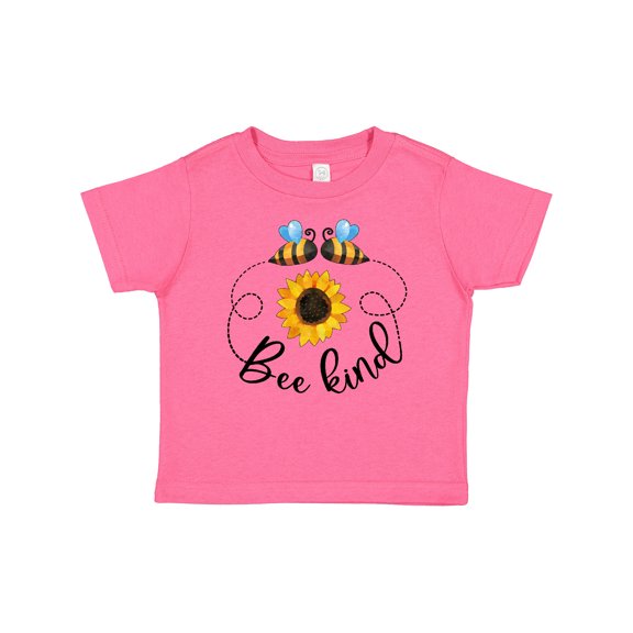 Inktastic Bee Kind Bees and Sunflower Boys or Girls Baby T-Shirt