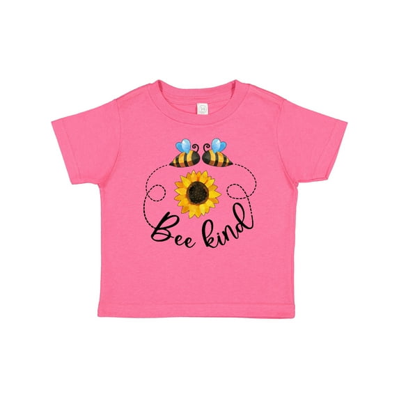 Inktastic Bee Kind Bees and Sunflower Boys or Girls Baby T-Shirt