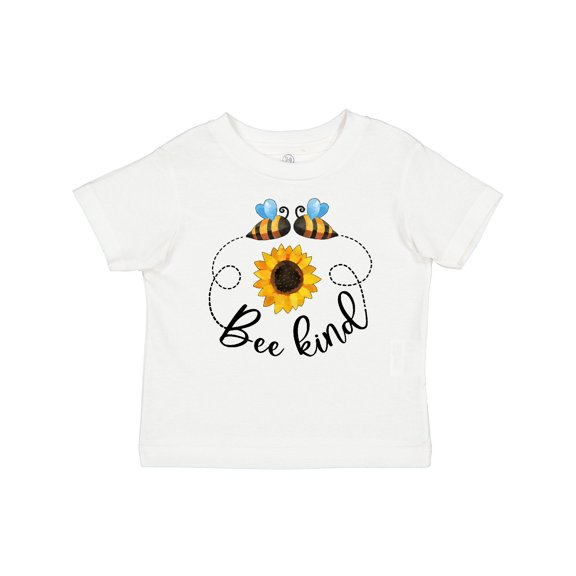 Inktastic Bee Kind Bees and Sunflower Boys or Girls Baby T-Shirt