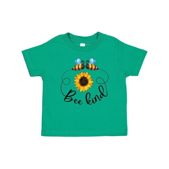 Inktastic Bee Kind Bees and Sunflower Boys or Girls Baby T-Shirt