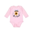thumbnail image 1 of Inktastic Bee Kind Bees and Sunflower Boys or Girls Long Sleeve Baby Bodysuit, 1 of 5