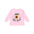 thumbnail image 1 of Inktastic Bee Kind Bees and Sunflower Boys or Girls Long Sleeve Toddler T-Shirt, 1 of 5
