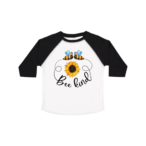 Inktastic Bee Kind Bees and Sunflower Boys or Girls Toddler T-Shirt