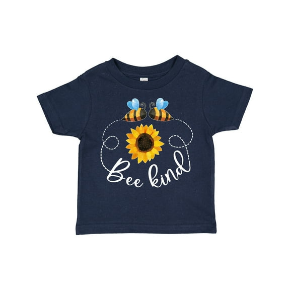 Inktastic Bee Kind Bees and Sunflower Boys or Girls Toddler T-Shirt