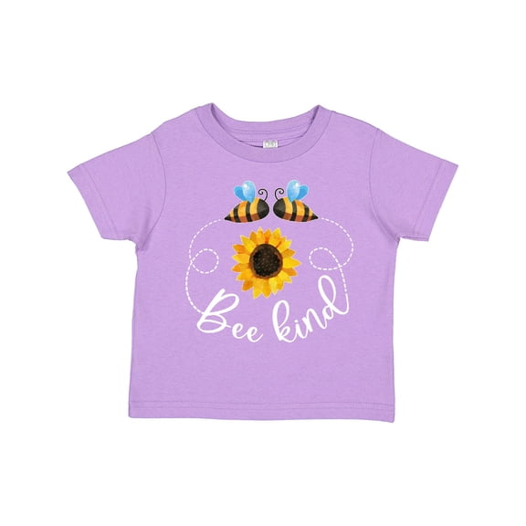 Inktastic Bee Kind Bees and Sunflower Boys or Girls Toddler T-Shirt