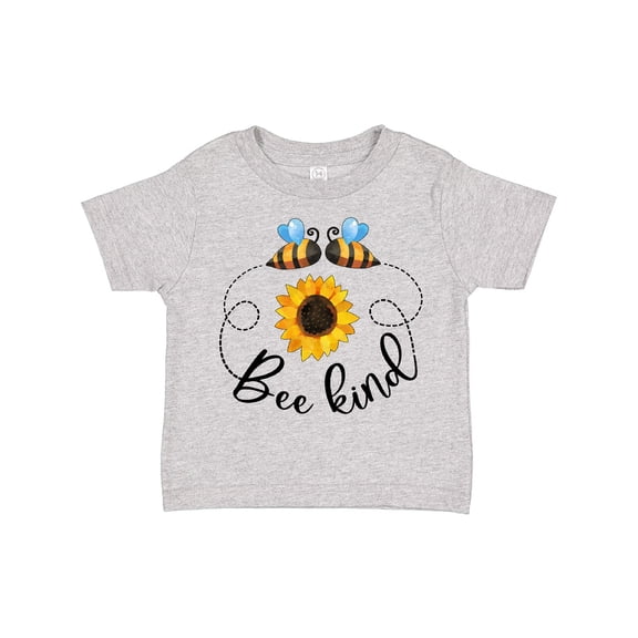 Inktastic Bee Kind Bees and Sunflower Boys or Girls Toddler T-Shirt