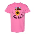 thumbnail image 1 of Inktastic Bee Kind Bees and Sunflower T-Shirt, 1 of 5