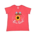 thumbnail image 1 of Inktastic Bee Kind Bees and Sunflower Women's Plus Size T-Shirt, 1 of 5