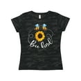 thumbnail image 1 of Inktastic Bee Kind Bees and Sunflower Women's T-Shirt, 1 of 5