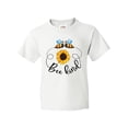 thumbnail image 1 of Inktastic Bee Kind Bees and Sunflower Youth T-Shirt, 1 of 5