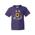 thumbnail image 1 of Inktastic Bee Kind Bees and Sunflower Youth T-Shirt, 1 of 5