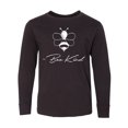 thumbnail image 1 of Inktastic Bee Kind Cute Bee Long Sleeve Youth T-Shirt, 1 of 5