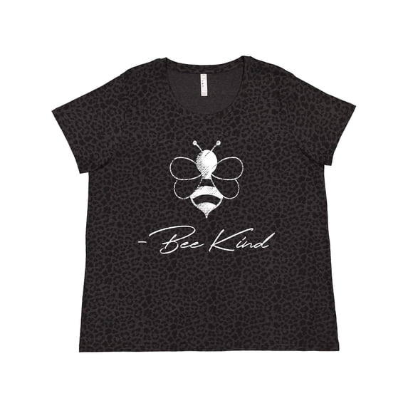Inktastic Bee Kind Cute Bee Women's Plus Size T-Shirt