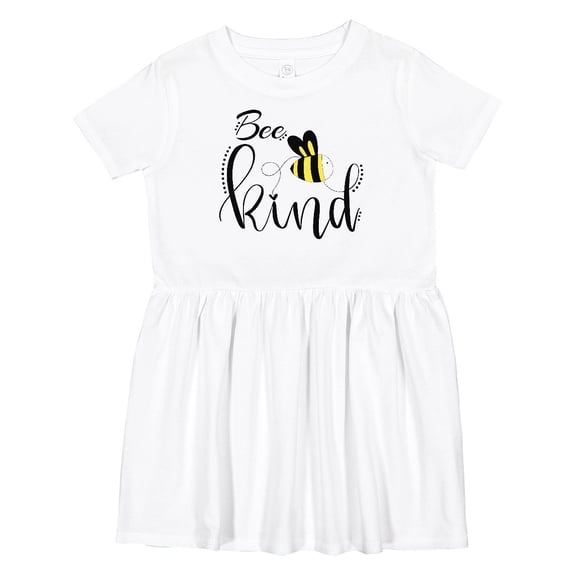 Inktastic Bee Kind Girls Toddler Dress