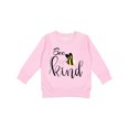 thumbnail image 1 of Inktastic Bee Kind Toddler Sweatshirt, 1 of 4