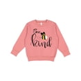 thumbnail image 1 of Inktastic Bee Kind Toddler Sweatshirt, 1 of 4