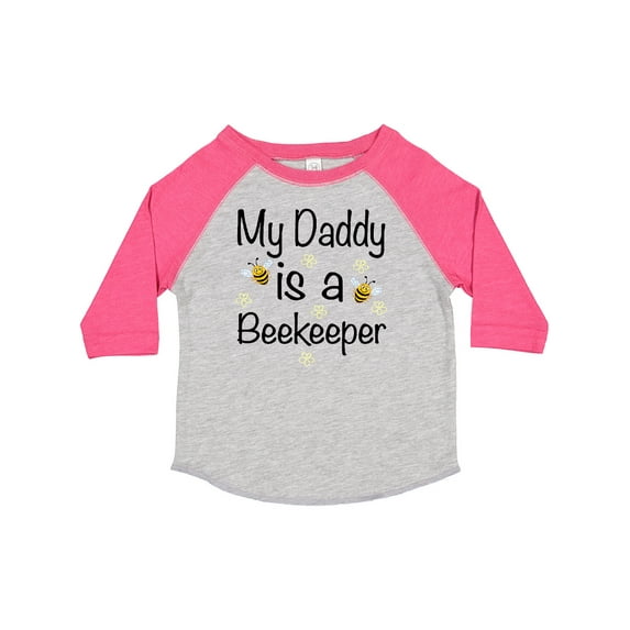 Inktastic Beekeeping Daddy is a Beekeeper Boys or Girls Toddler T-Shirt