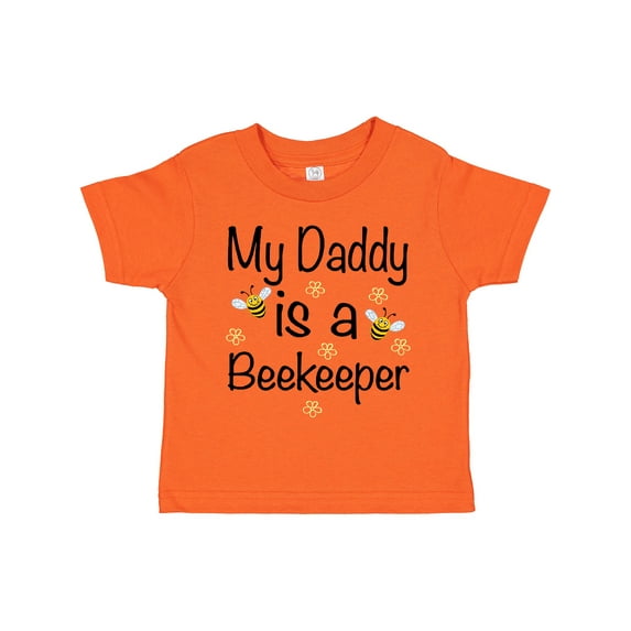 Inktastic Beekeeping Daddy is a Beekeeper Boys or Girls Toddler T-Shirt