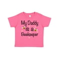 thumbnail image 1 of Inktastic Beekeeping Daddy is a Beekeeper Boys or Girls Toddler T-Shirt, 1 of 5