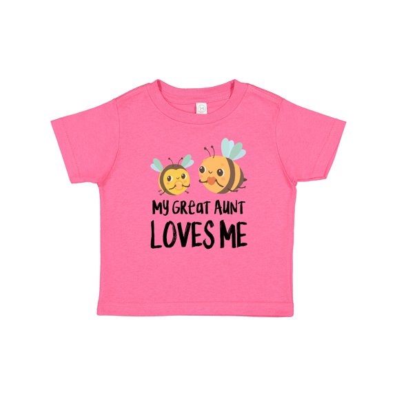 Inktastic Bees My Great Aunt Loves Me Boys or Girls Baby T-Shirt