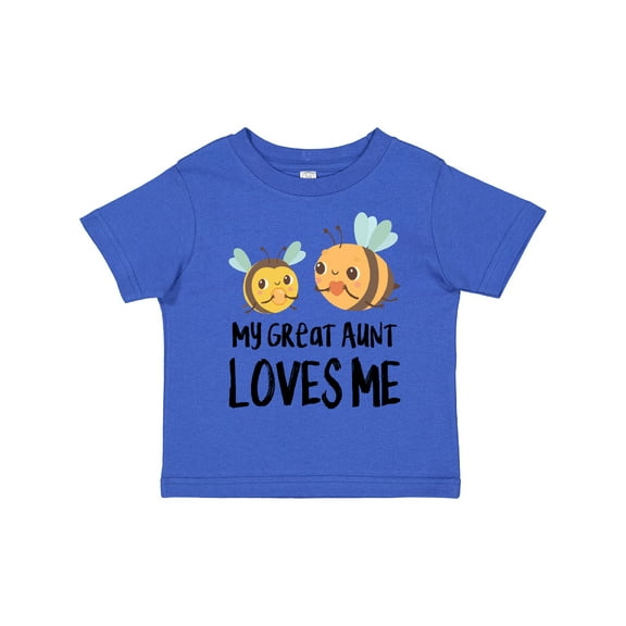 Inktastic Bees My Great Aunt Loves Me Boys or Girls Toddler T-Shirt