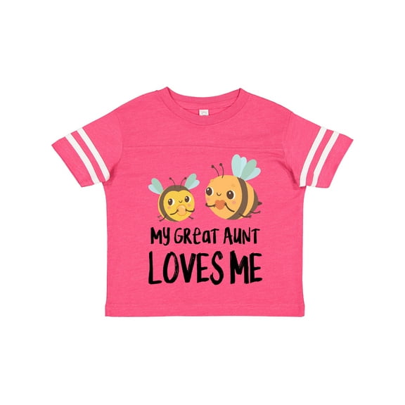 Inktastic Bees My Great Aunt Loves Me Boys or Girls Toddler T-Shirt