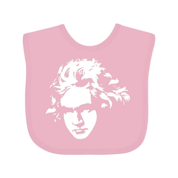 Inktastic Beethoven Classical Music Composer Boys or Girls Baby Bib