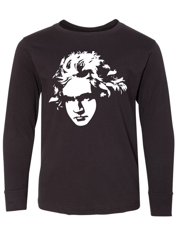 Beethoven Classical Music Composer Gift Long Sleeve Youth T-Shirt