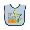 thumbnail image 1 of Inktastic Being One Rocks First Birthday Boys or Girls Baby Bib, 1 of 4