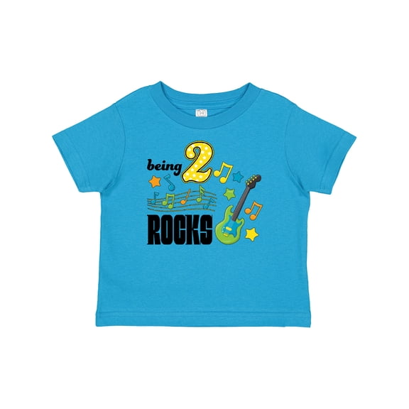 Inktastic Being Two Rocks- second birthday Boys or Girls Baby T-Shirt